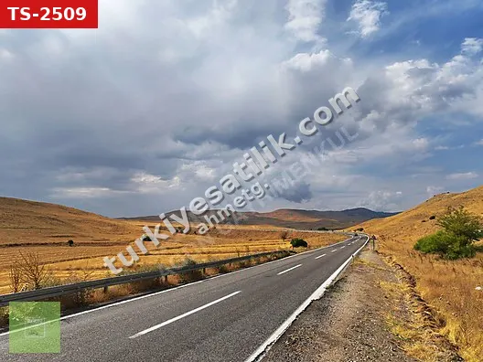 SİVAS DİVRİĞİ ADATEPE'DE ASFALT YOLA CEPHE! 3.211,25 M² TARLA!